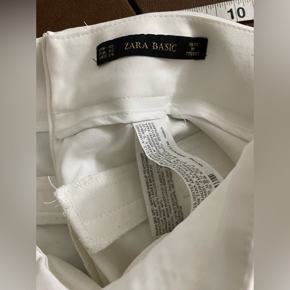 ZARA White mini skirt size XS - Picture 5 of 6